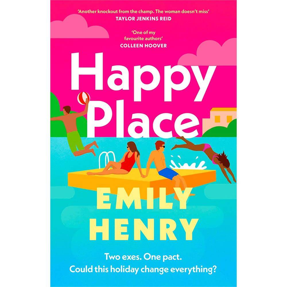 Jarrolds,　Times　bestselling　Happy　of　Place:　#1　(Hardcover)　The　Beach　novel　new　Book　Sunday　from　Lovers　Norwich　the　author　Read　and　Emily　Henry