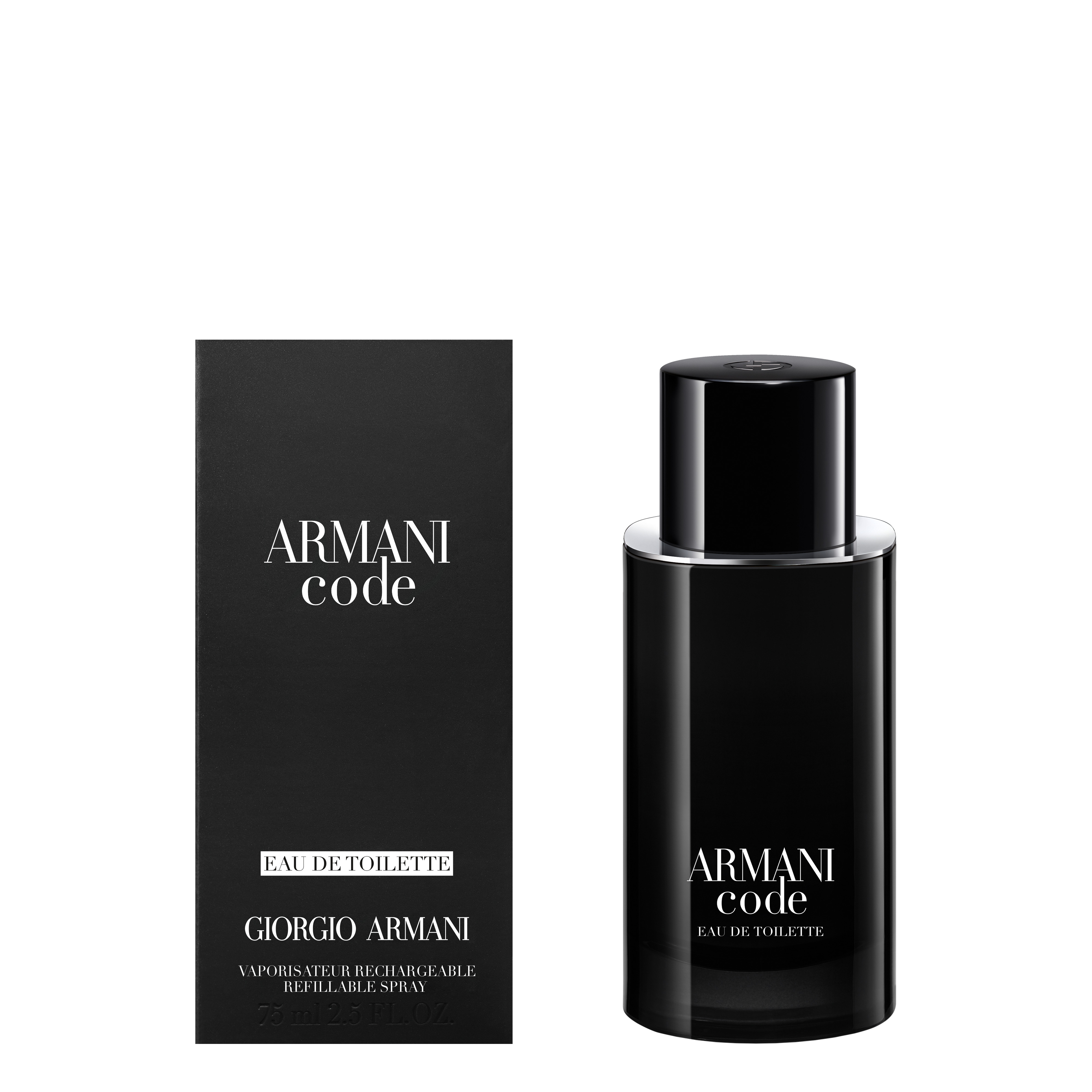 Giorgio Armani Code Eau de Toilette Refillable 75ml Jarrolds