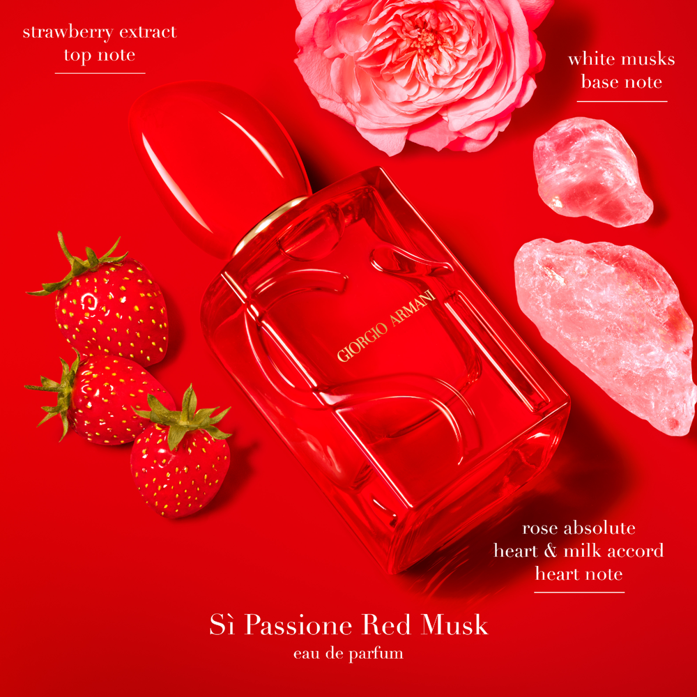 Giorgio Armani Sì Passione Red Musk Eau de Parfum 50ml Jarrolds