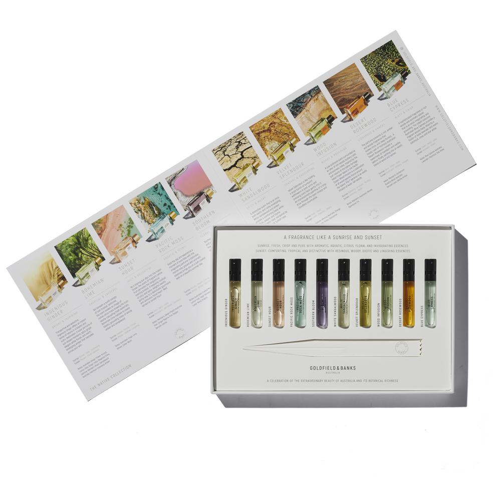 Goldfields & Banks Discovery Sample Collection 10 x 2ml | Jarrolds