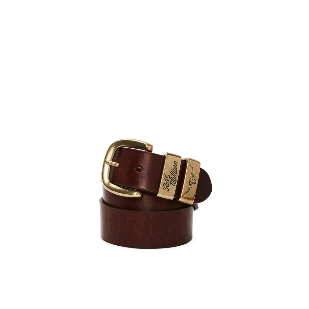 R.M. Williams Drover Vegetable Tanned Belt | Jarrolds, Norwich