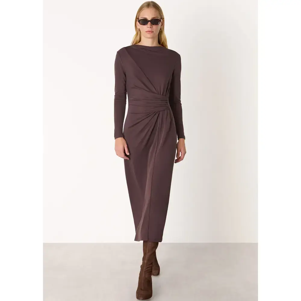 whistles brown dress Ebony Mini Dress