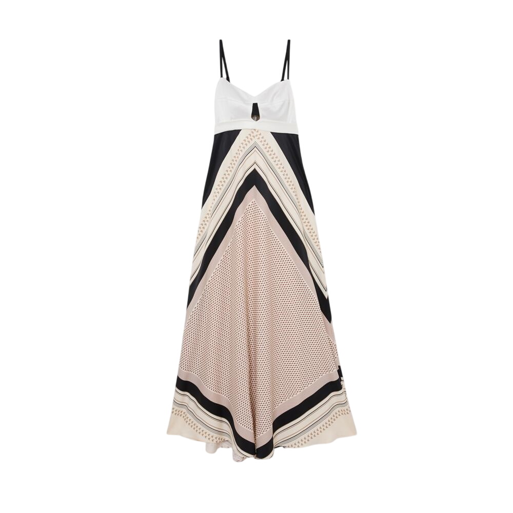 REISS Myra Scarf-Print Tie-Back Maxi Dress | Jarrolds, Norwich REISS Myra Scarf-Print Tie-Back Maxi Dress | Jarrolds, Norwich