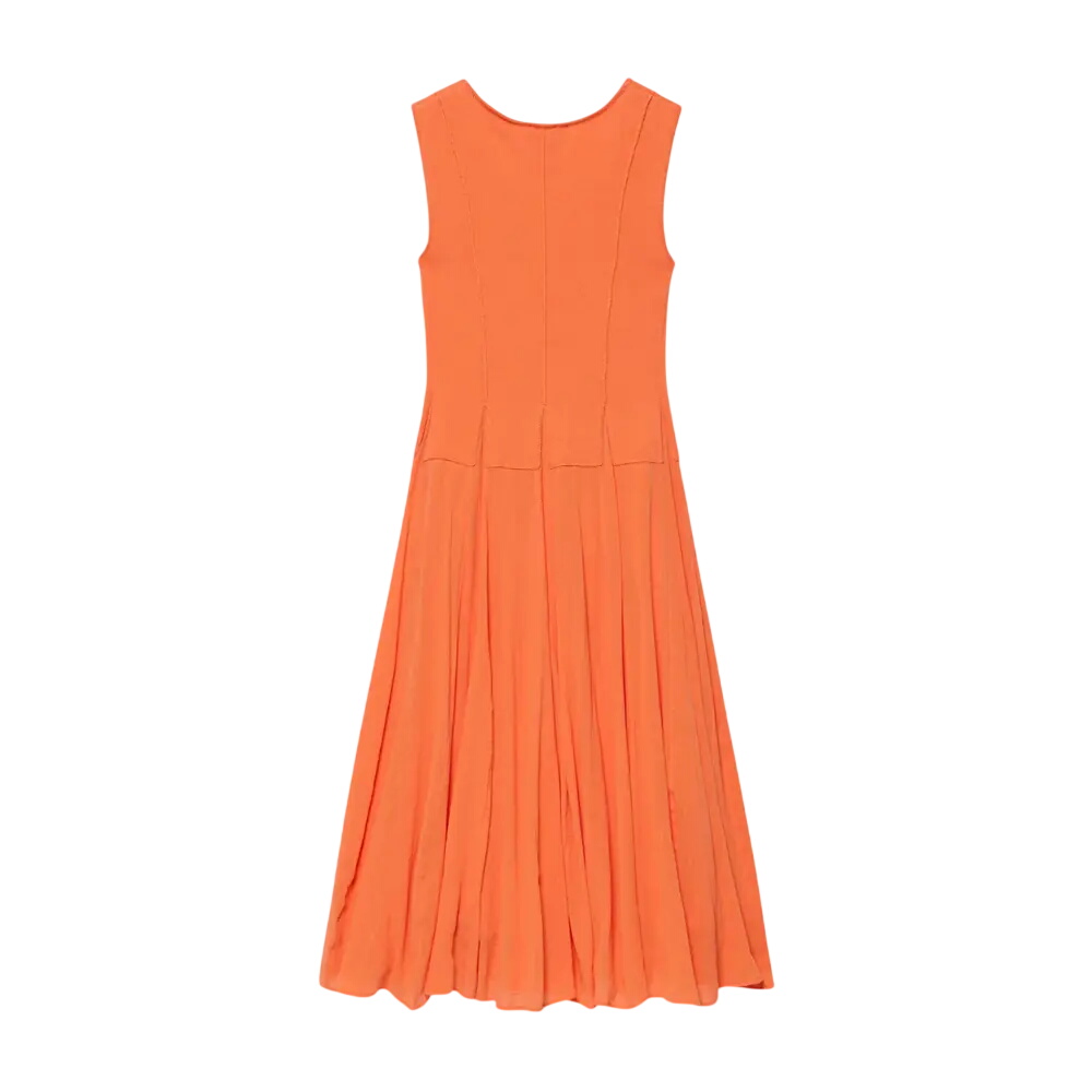 Mint Velvet Orange Cotton Blend Drop Waist Maxi Dress | Jarrolds, Norwich
