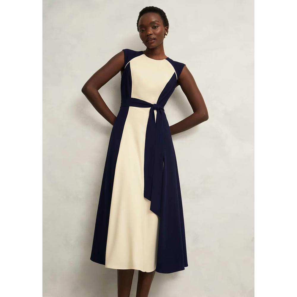 英国発【Hobbs London】Andreakカラーブロックドレス Hobbs Andrea Colourblock Dress | Jarrolds, Norwich