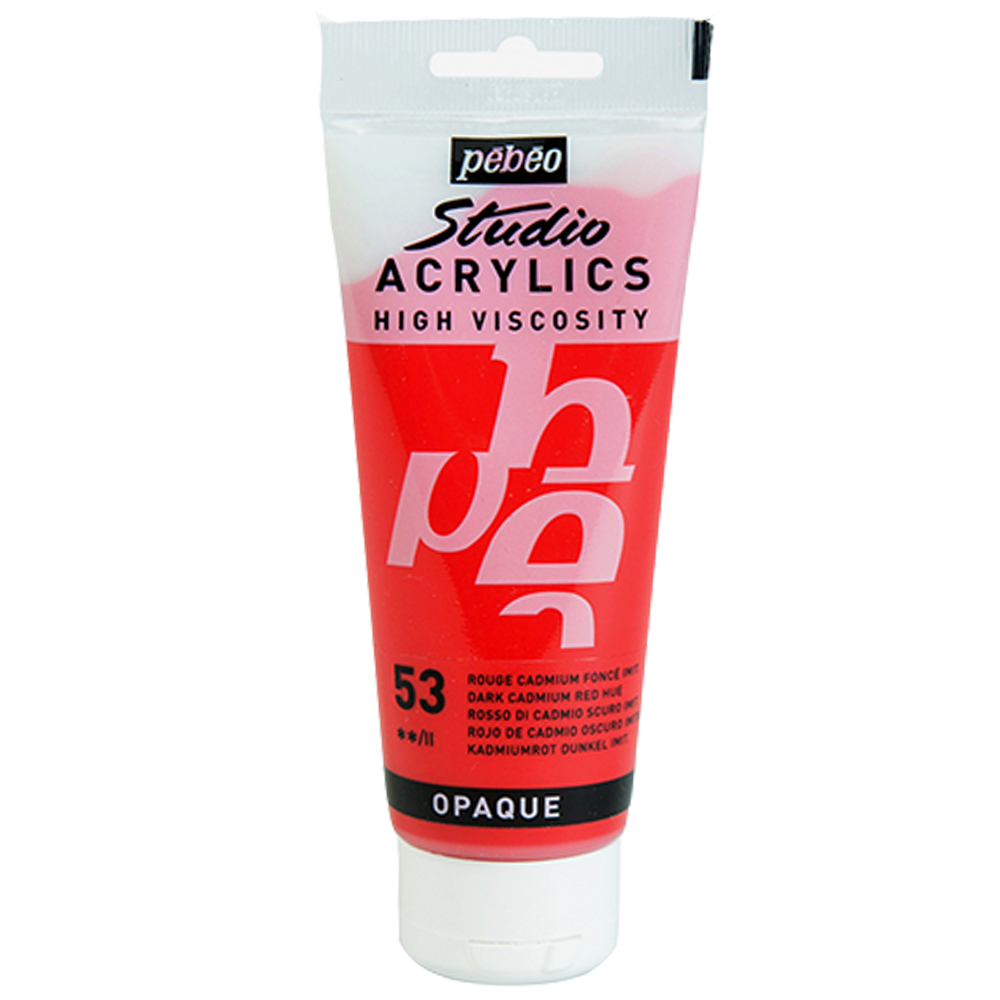 pebeo acrylic paint - 100ML, CADREDDH