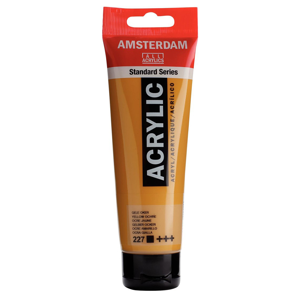 amsterdam acrylic paint - YELLOCHR