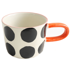 Caroline Gardner Mono Stripe Ceramic Mug