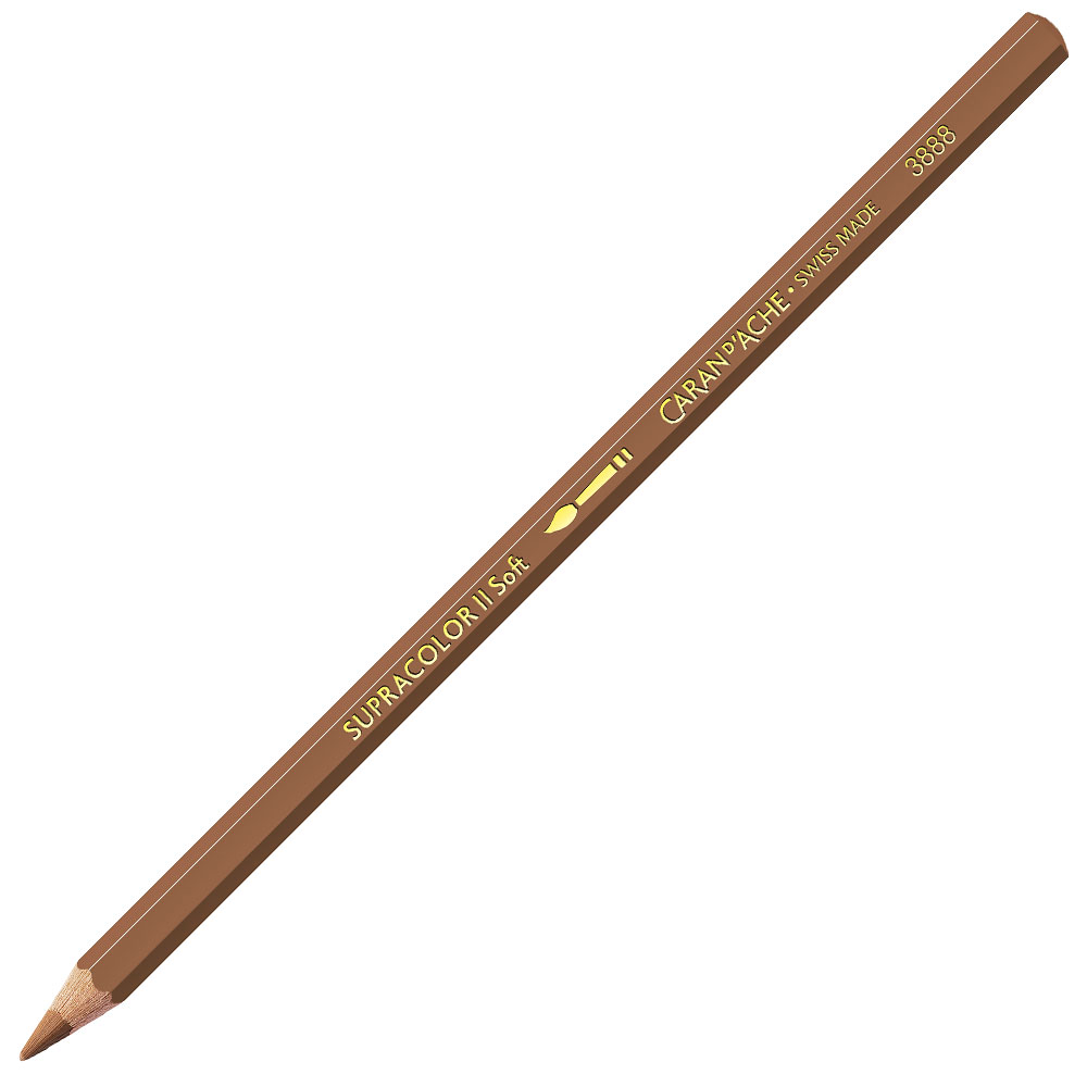 Caran D'Ache Water Colour Supracolour Pencils - Assorted - CINNAMON