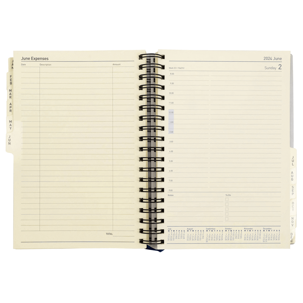 Daily Planner Inserts No. 12 | The Executive Agenda | Planner Refill Pages