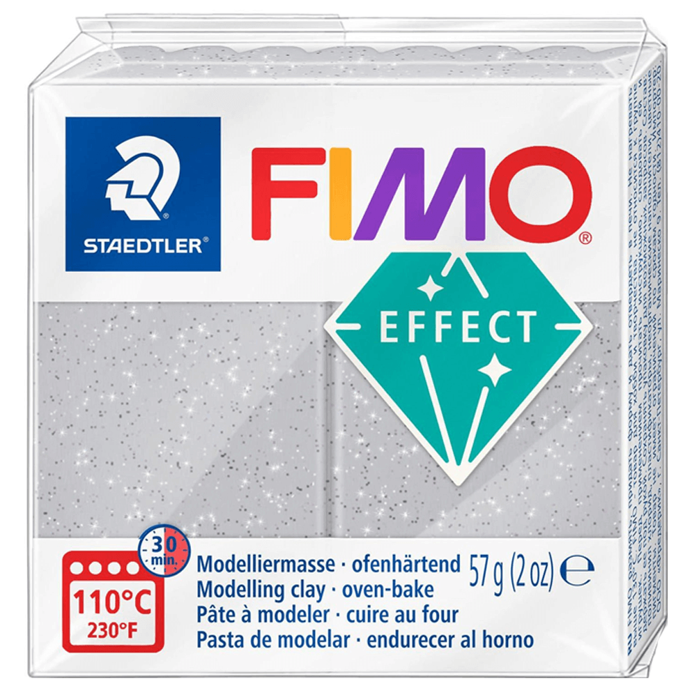 Fimo Soft & Effect Blocks 57g - GLITTSIL