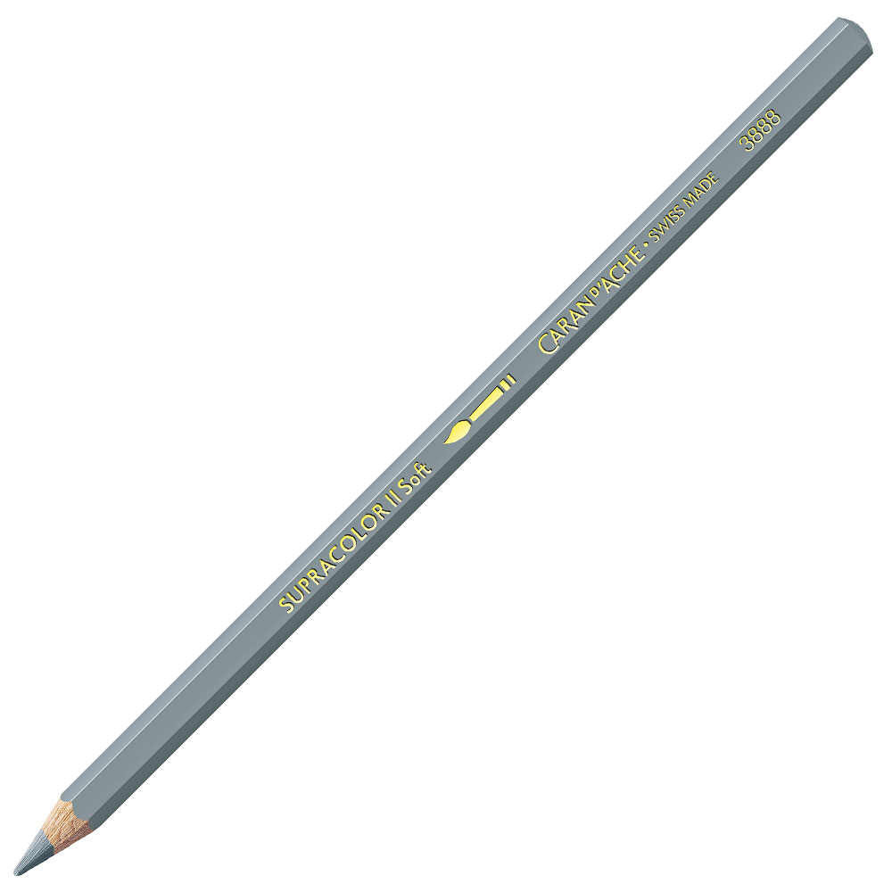Caran D'Ache Water Colour Supracolour Pencils - Assorted - GREY