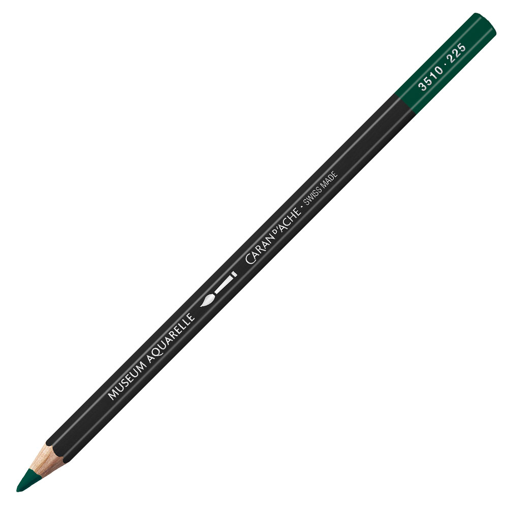 carandache watercolour pencils - 3, MOSSGRN