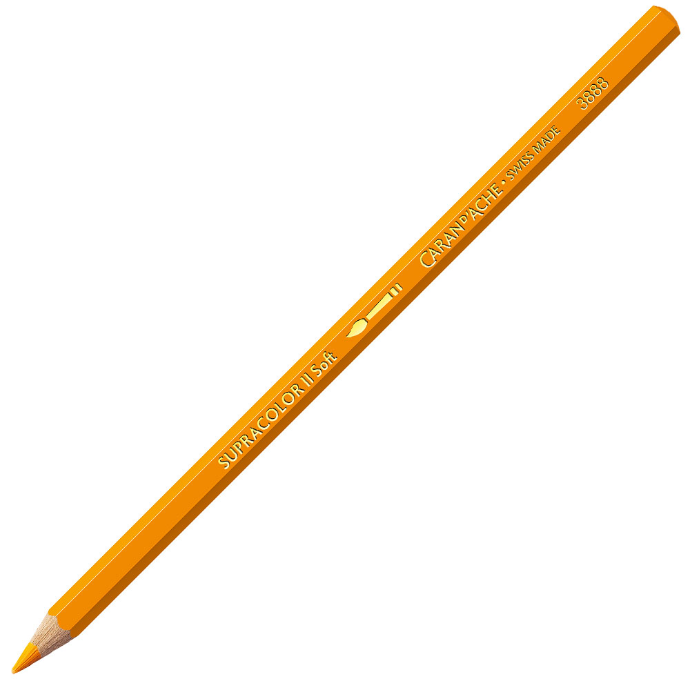 Caran D'Ache Water Colour Supracolour Pencils - Assorted - ORANGE