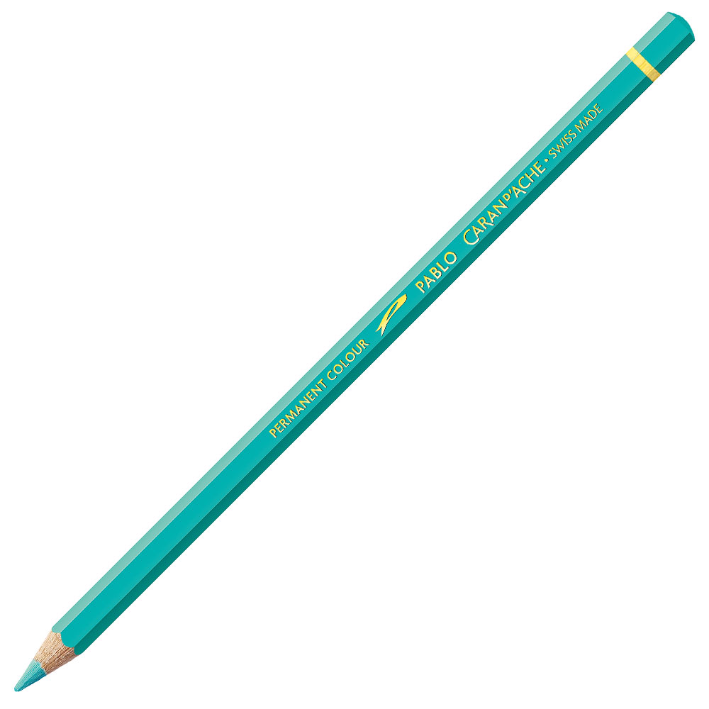 caran d ache pable watercolour single pencil - TURQUOISE GREEN
