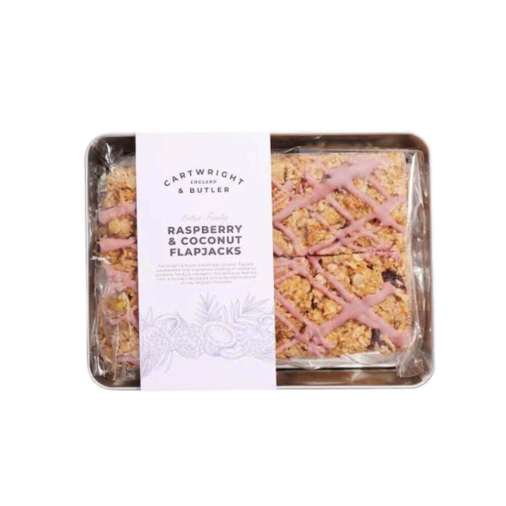 Raspberry & Coconut Flapjacks | Jarrolds, Norwich