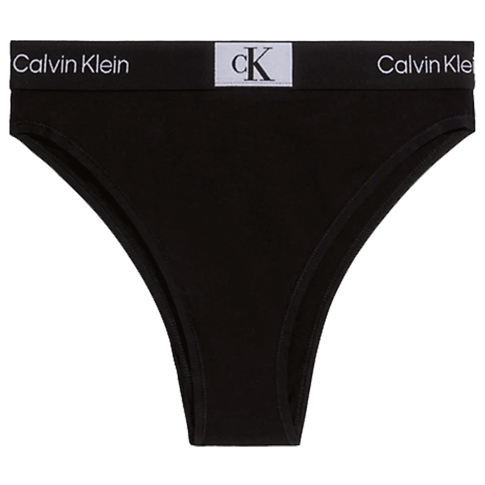 Calvin Klein Body High Waist Thong, Black M Black 