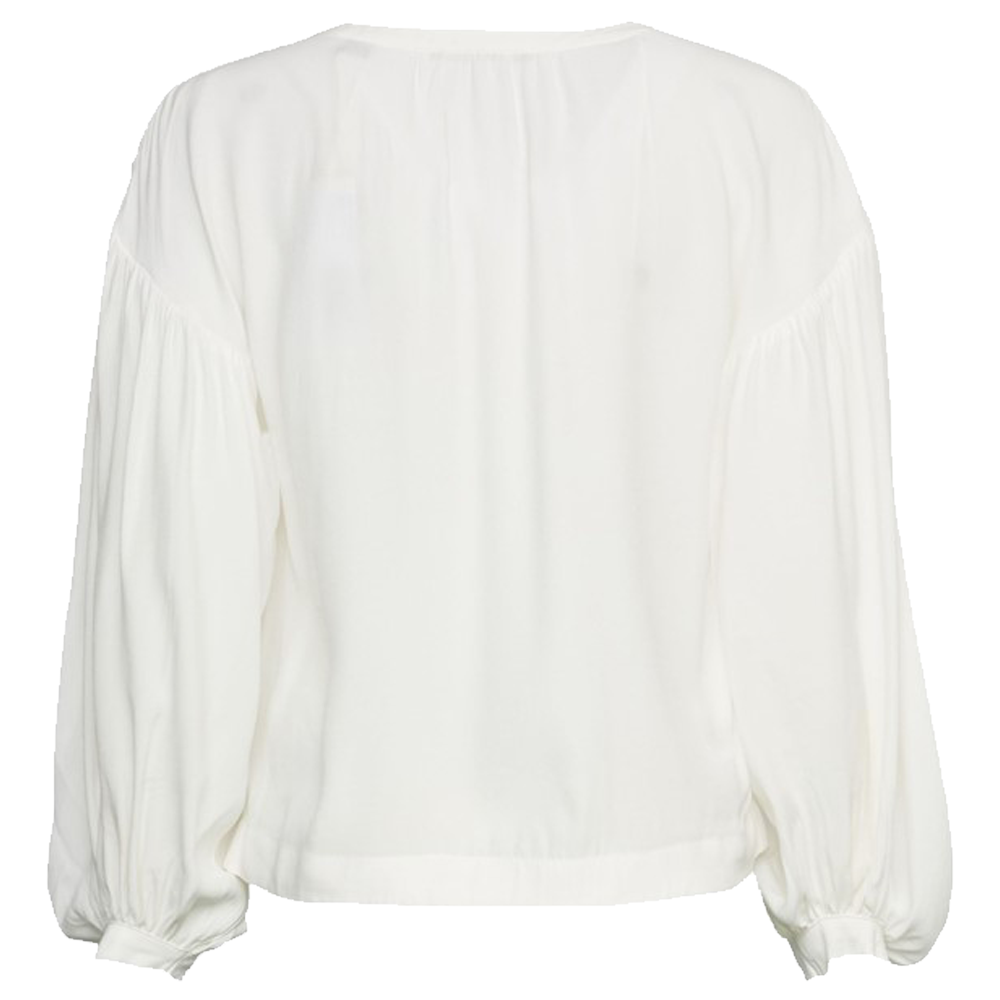 Esprit Puff Sleeve White Blouse