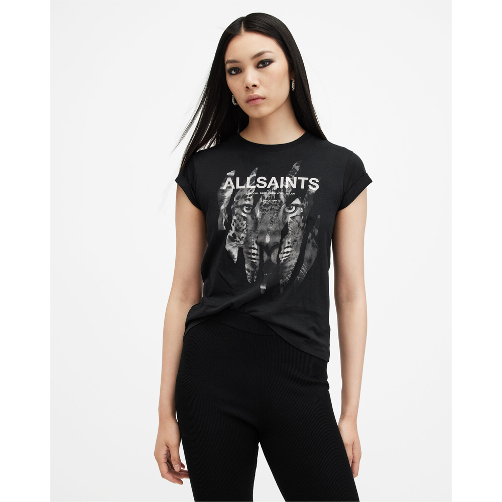 AllSaints Riproar Anna Crew Neck T Shirt Jarrolds Norwich