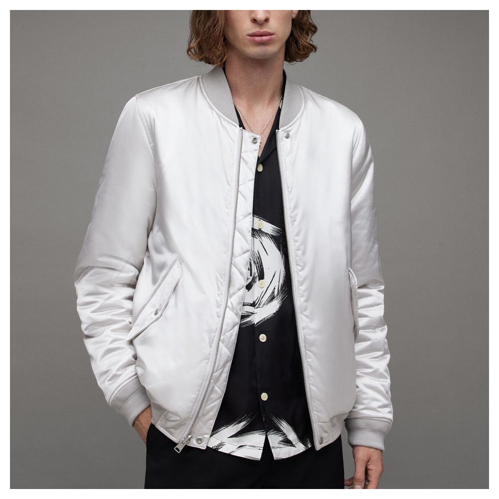 Reversible jacket - Blue/Patterned - Men | H&M IN