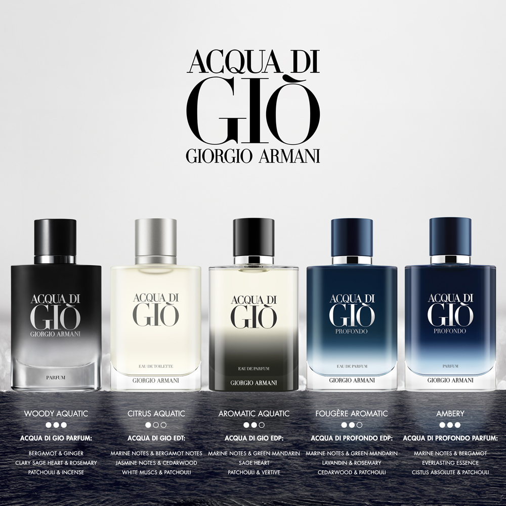 Giorgio Armani Acqua di Giò Profondo Parfum 100ml Jarrolds, Norwich
