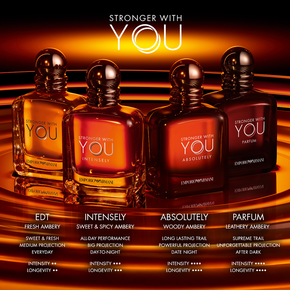 Emporio Armani Stronger With You Parfum 100ml | Jarrolds, Norwich