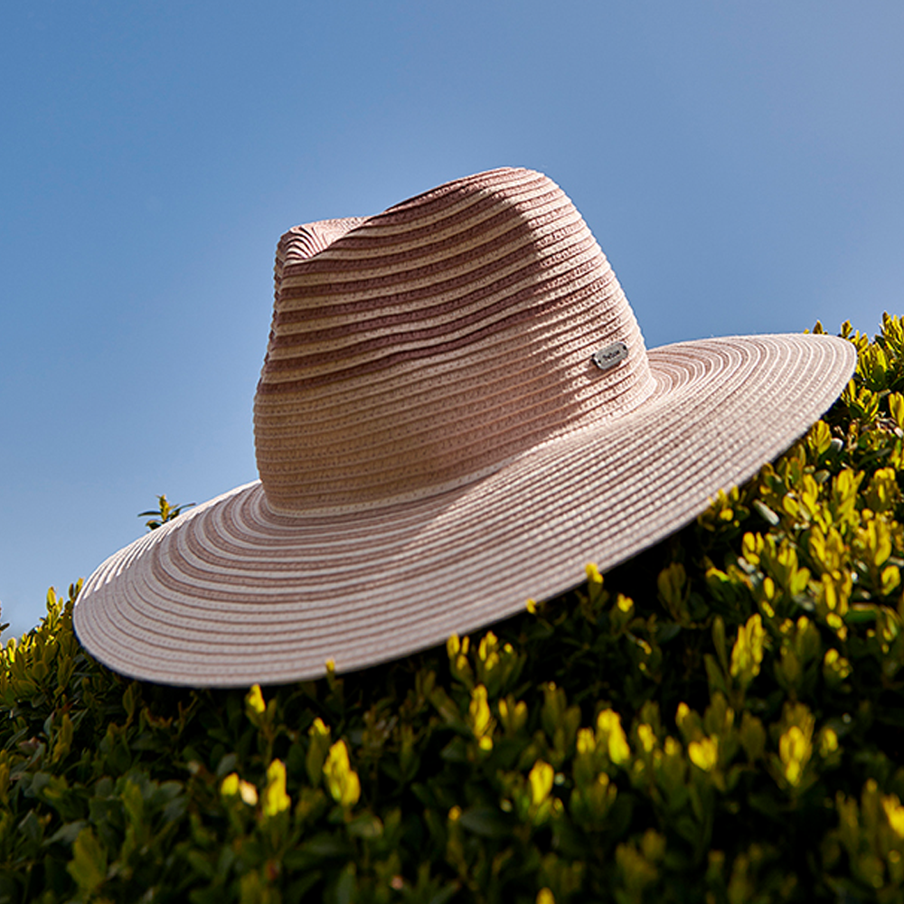 Barbour Adria Ombre Fedora Summer Hat Jarrolds Norwich