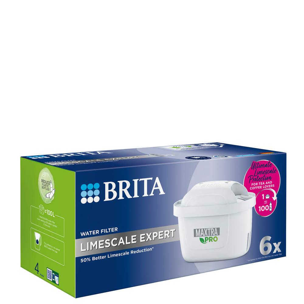 6 Pack BRITA MAXTRA PRO All-In-1 Water Filter Cartridge