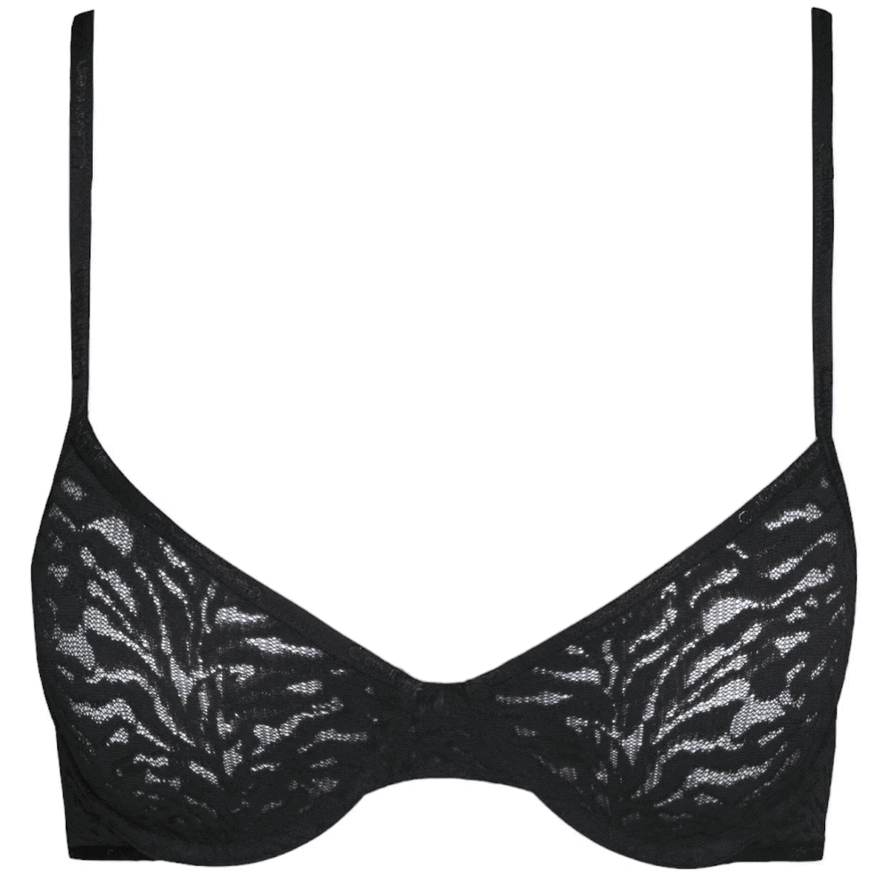 Calvin Klein Intrinsic unlined demi bra in black