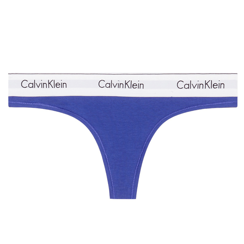 Calvin Klein Modern Cotton Spectrum Blue Thong Brief Jarrolds, Norwich