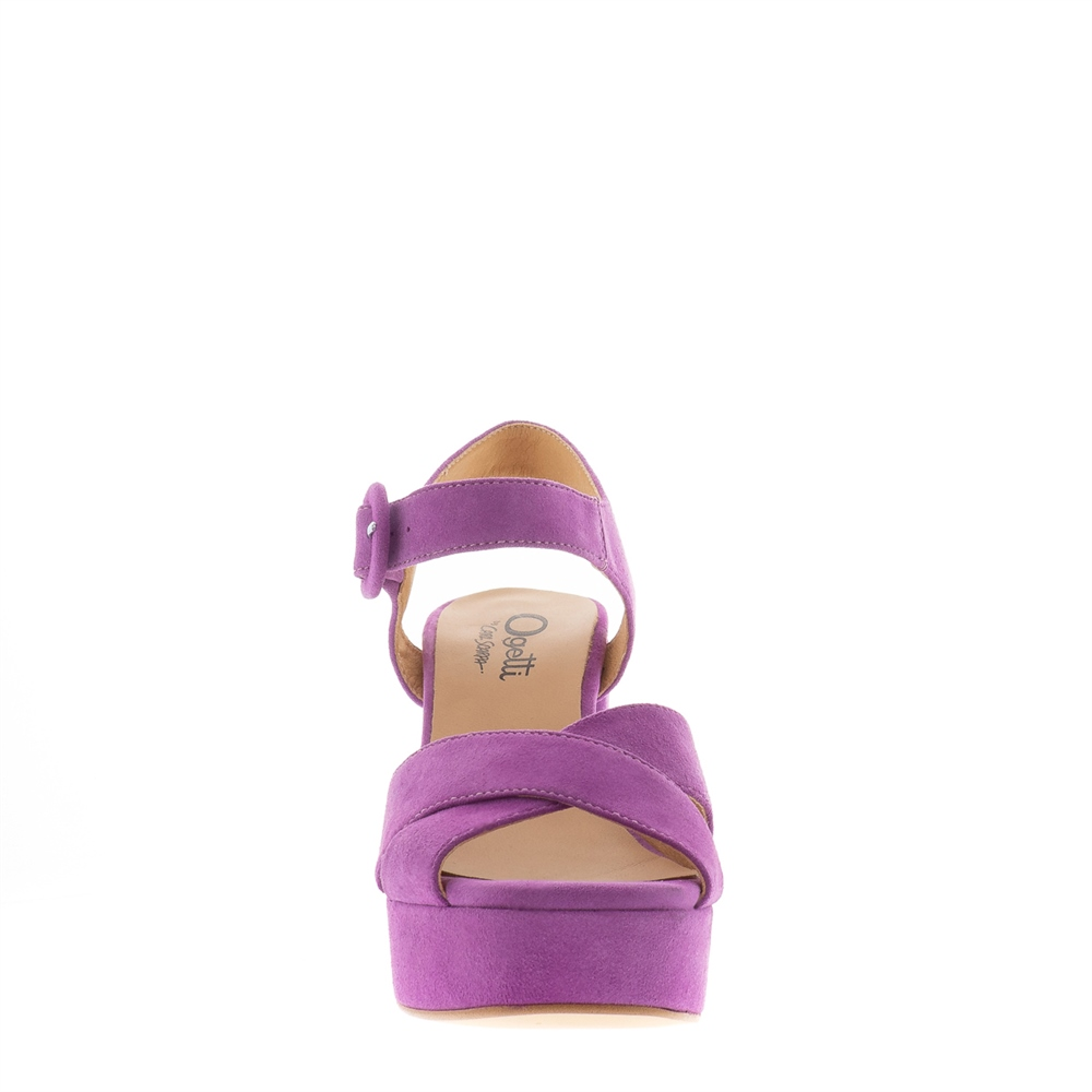 Lilac platform shop sandals