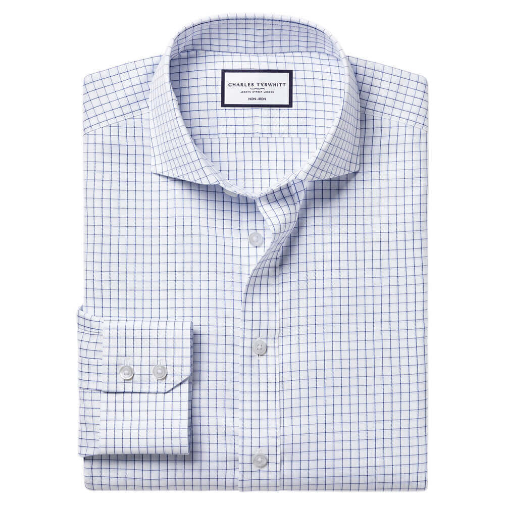 Charles Tyrwhitt Twill Twin Check Shirt Jarrolds, Norwich