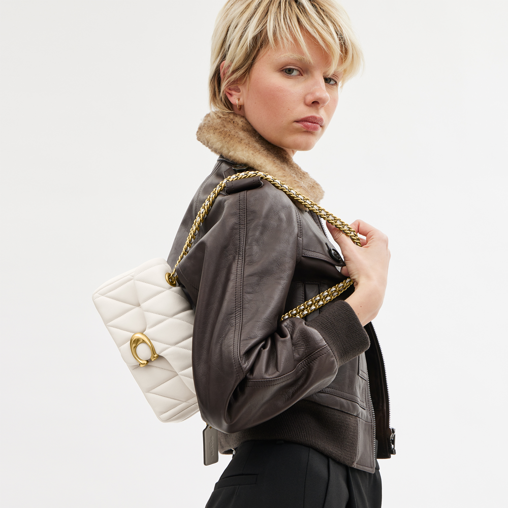 Coach Quilted Black Tabby 20 Jarrolds, Norwich