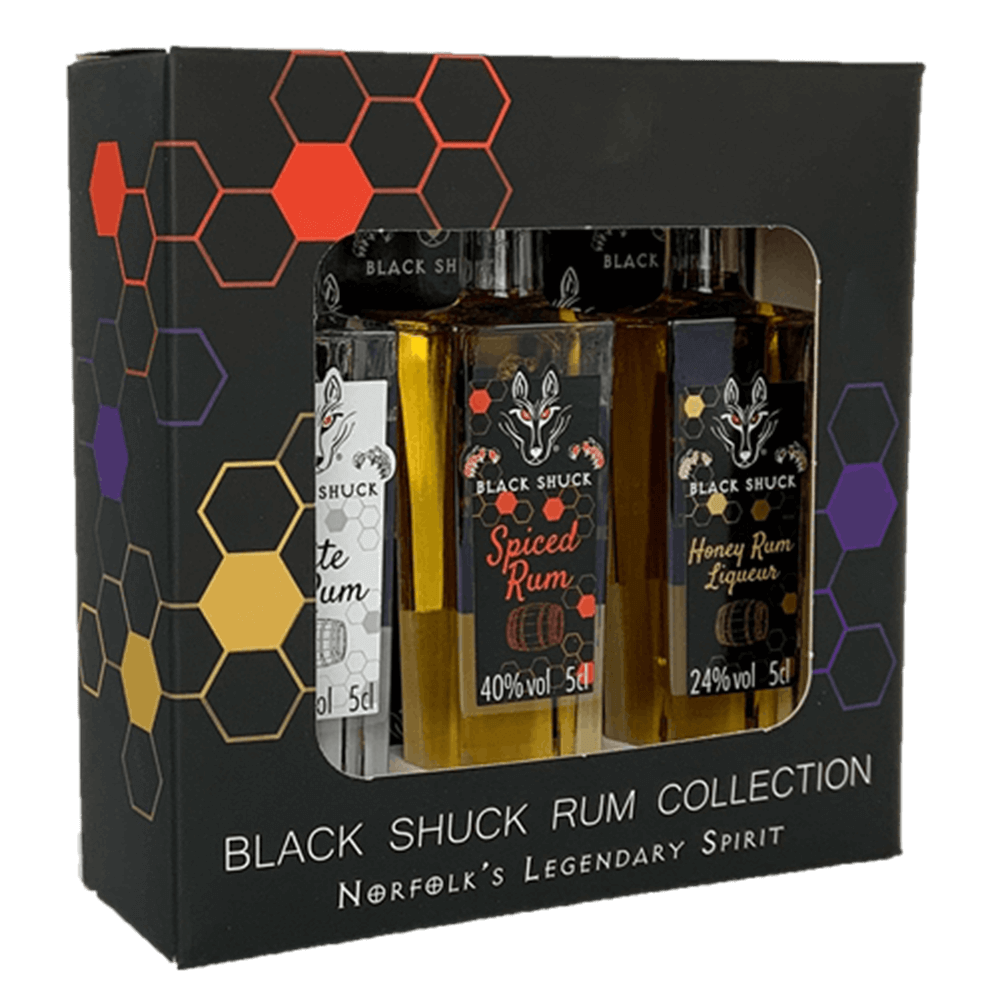 Black Shuck Rum Collection 3x 5cl | Jarrolds, Norwich