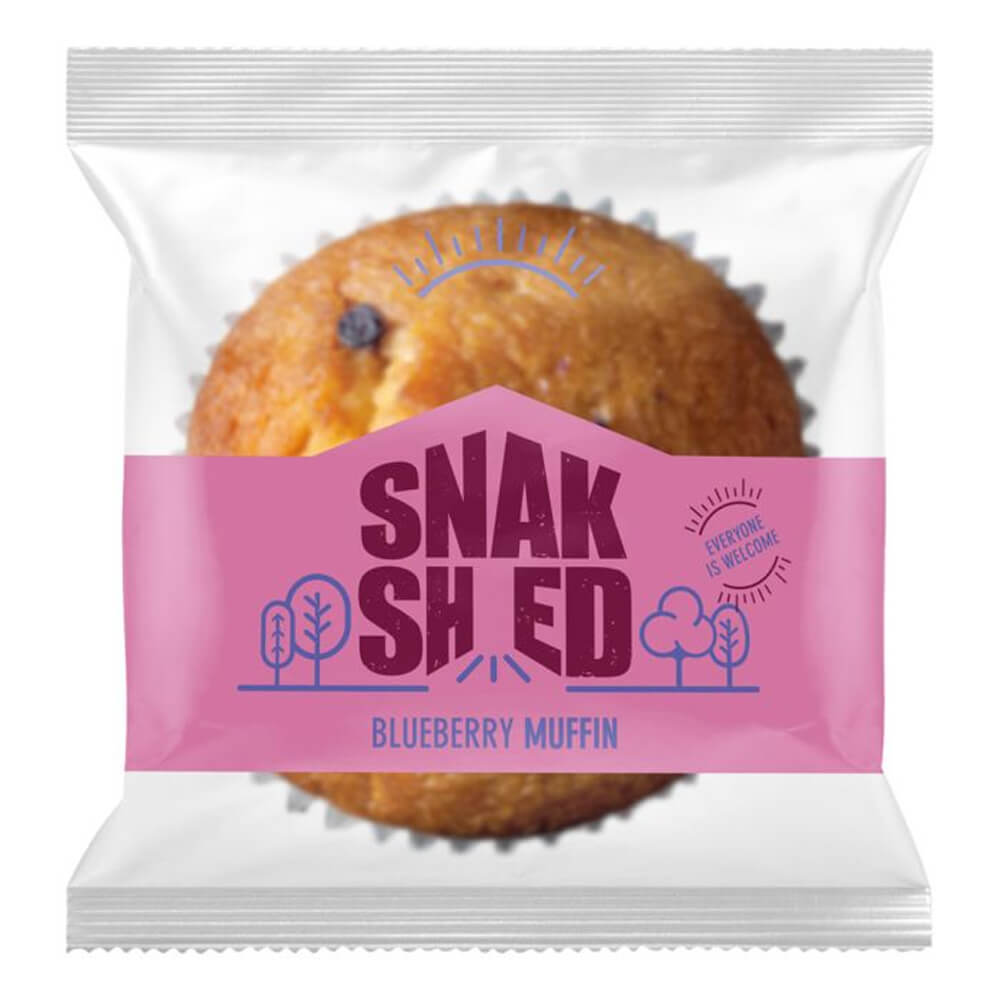 Snak Shed Blueberry Muffin 100g | Jarrolds, Norwich