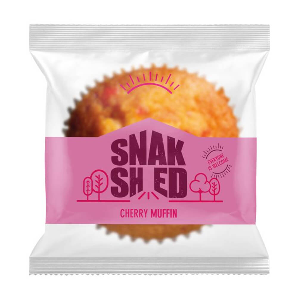 Snak Shed Cherry Muffin 100g Jarrolds, Norwich