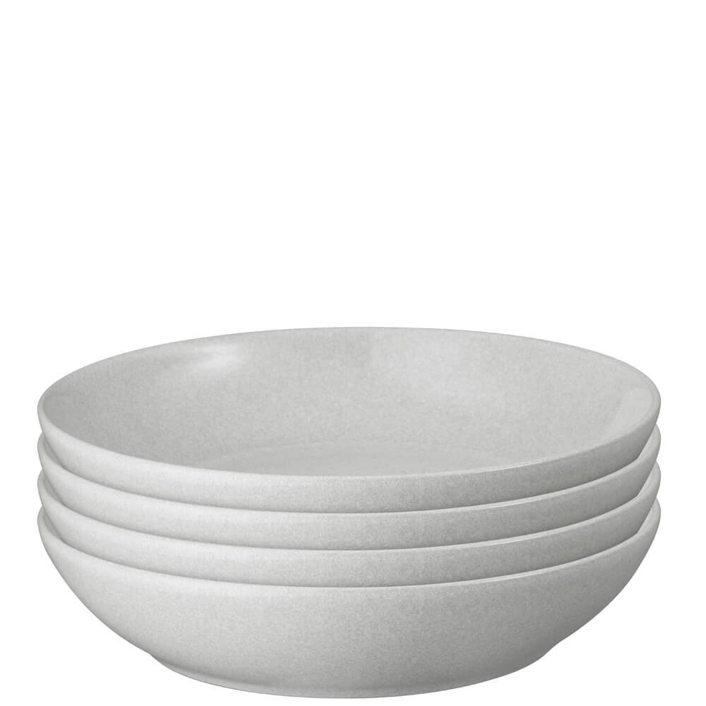 Denby Dove Grey 4 Piece Pasta Bowl Set | Jarrolds, Norwich