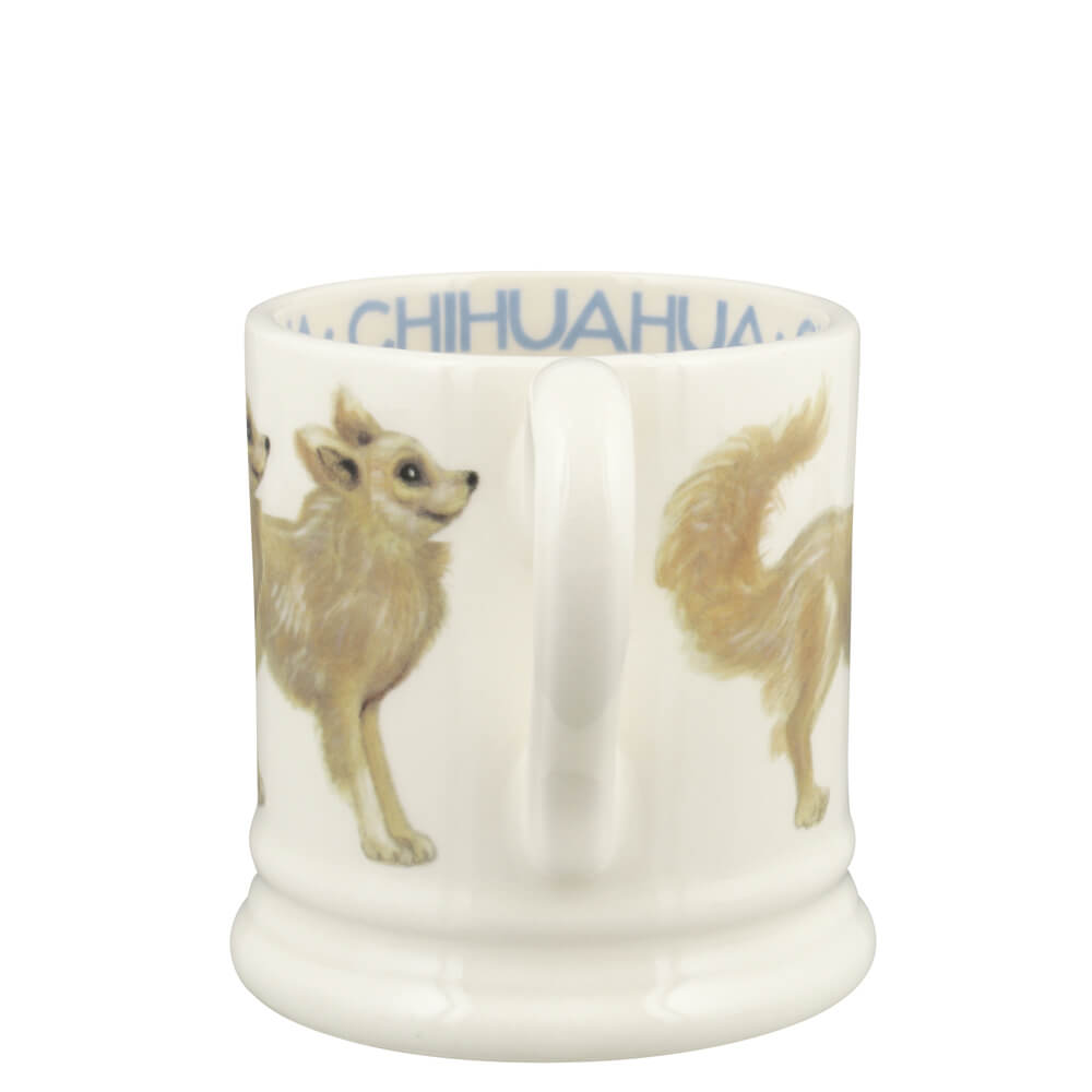 3dRose Chihuahua Dog Dad 15oz Two-Tone Yellow Mug