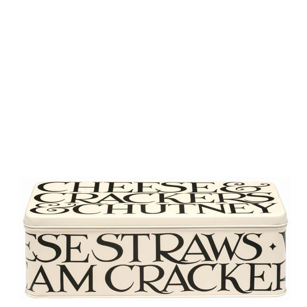 Emma Bridgewater Black Toast Long Deep Rectangular Tin | Jarrolds, Norwich