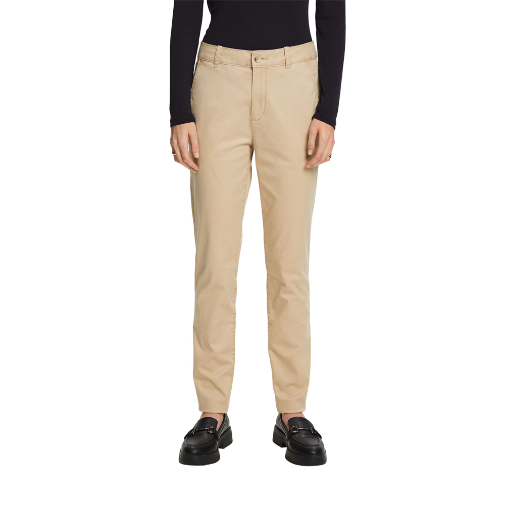 Buy Esprit men regular fit corduroy non stretchable pants dark olive Online  | Brands For Less