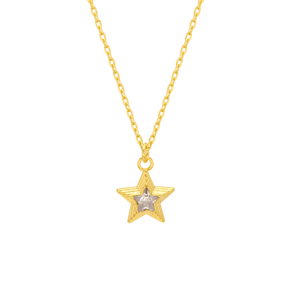 Estella Bartlett Gold Star Necklace | Jarrolds, Norwich