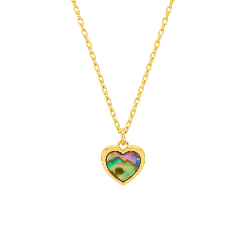 Clover Abalone Heart Petal Pendant 001-230-00727 | Blue Marlin Jewelry,  Inc. | Islamorada, FL