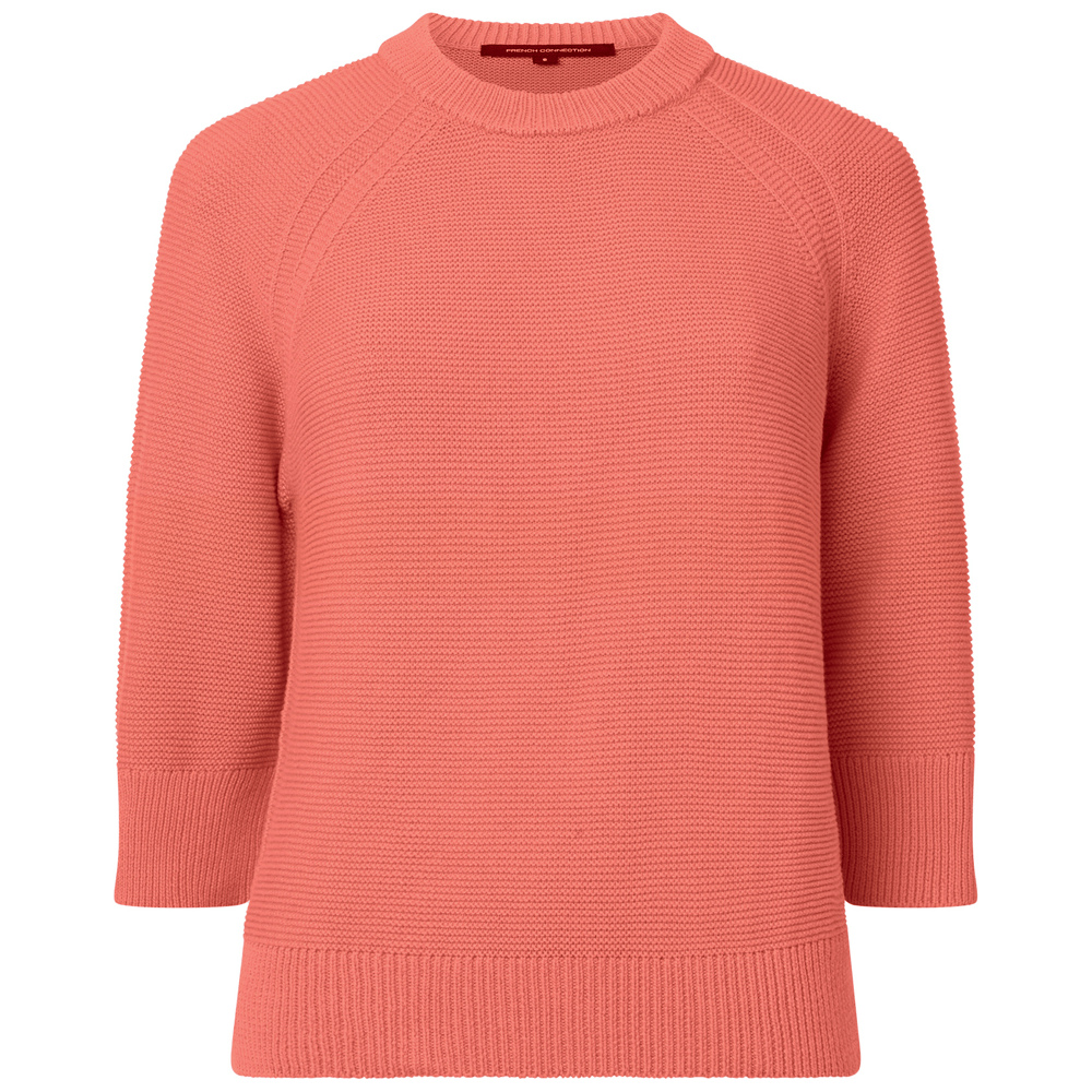 French connection on sale orange sweater