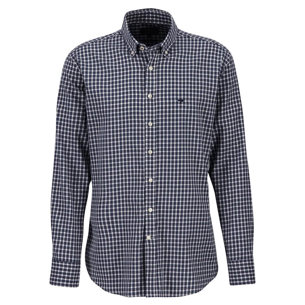 Fynch Hatton Combi Checks Shirt | Jarrolds, Norwich