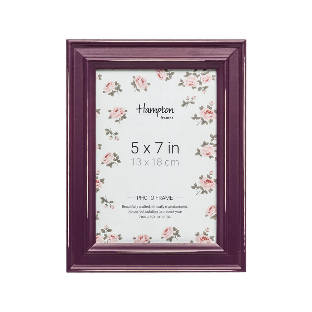 Hampton Frames | Fotolijst Paloma | Hout, lichtblauw, 14,5x14,5x2,5 cm | Modern gelakt frame, Shabby Chic design, staand of hangend | Geschikt voor foto's 10x10 cm