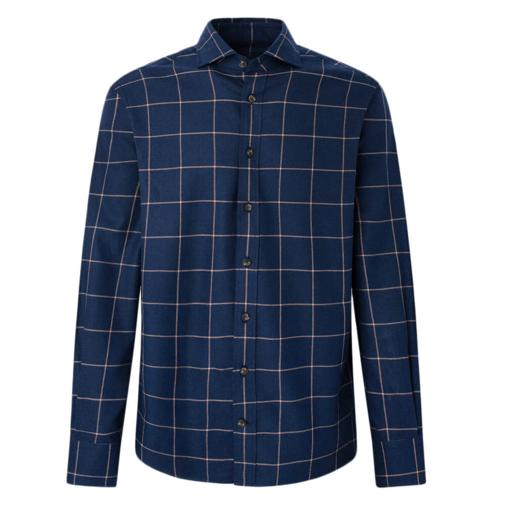 Hackett Slim Fit Windowpane Check Shirt | Jarrolds, Norwich