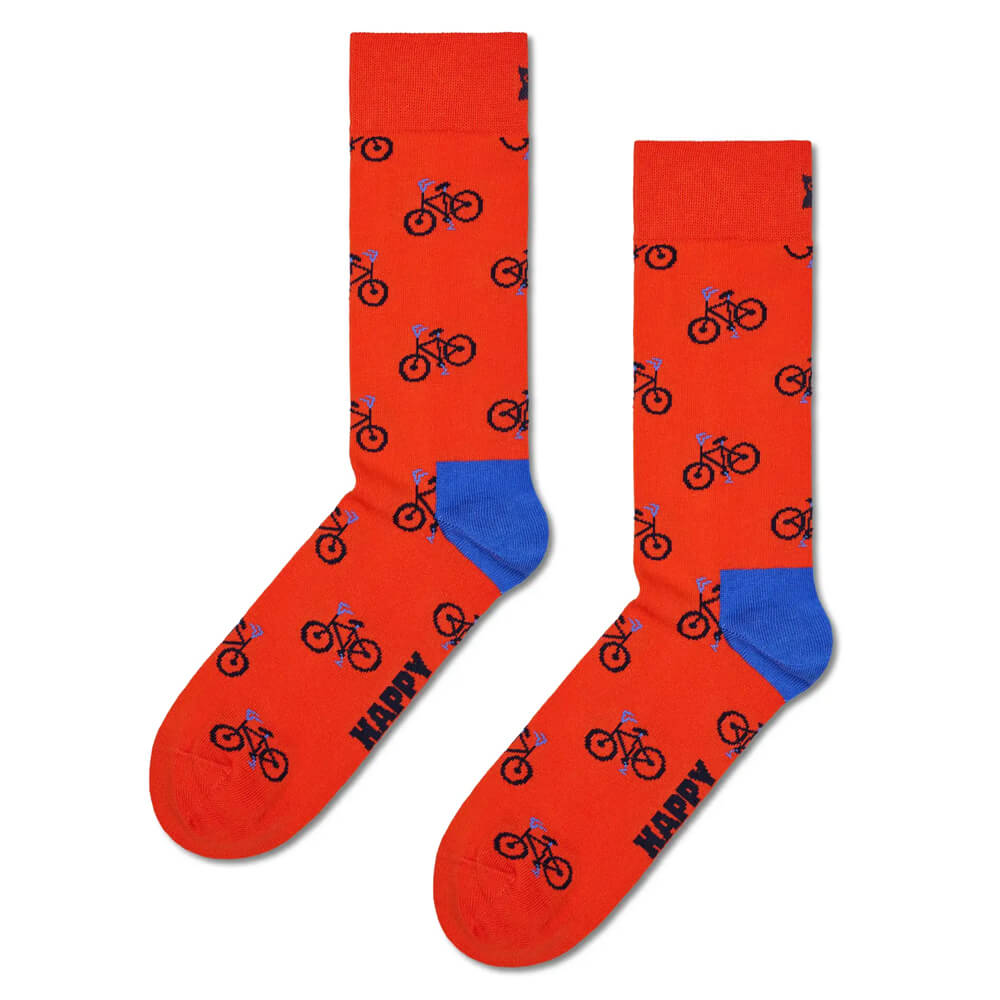 Happy Socks Bike Socks – Orange - 41-46, ORANGE