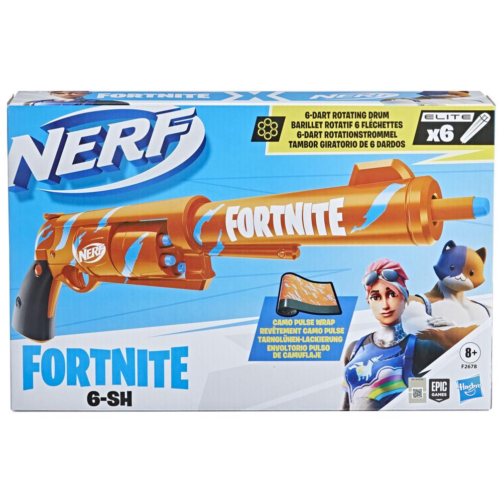 Nerf Fortnite Dual Pack Includes 2 Fortnite Blasters and 6 Nerf