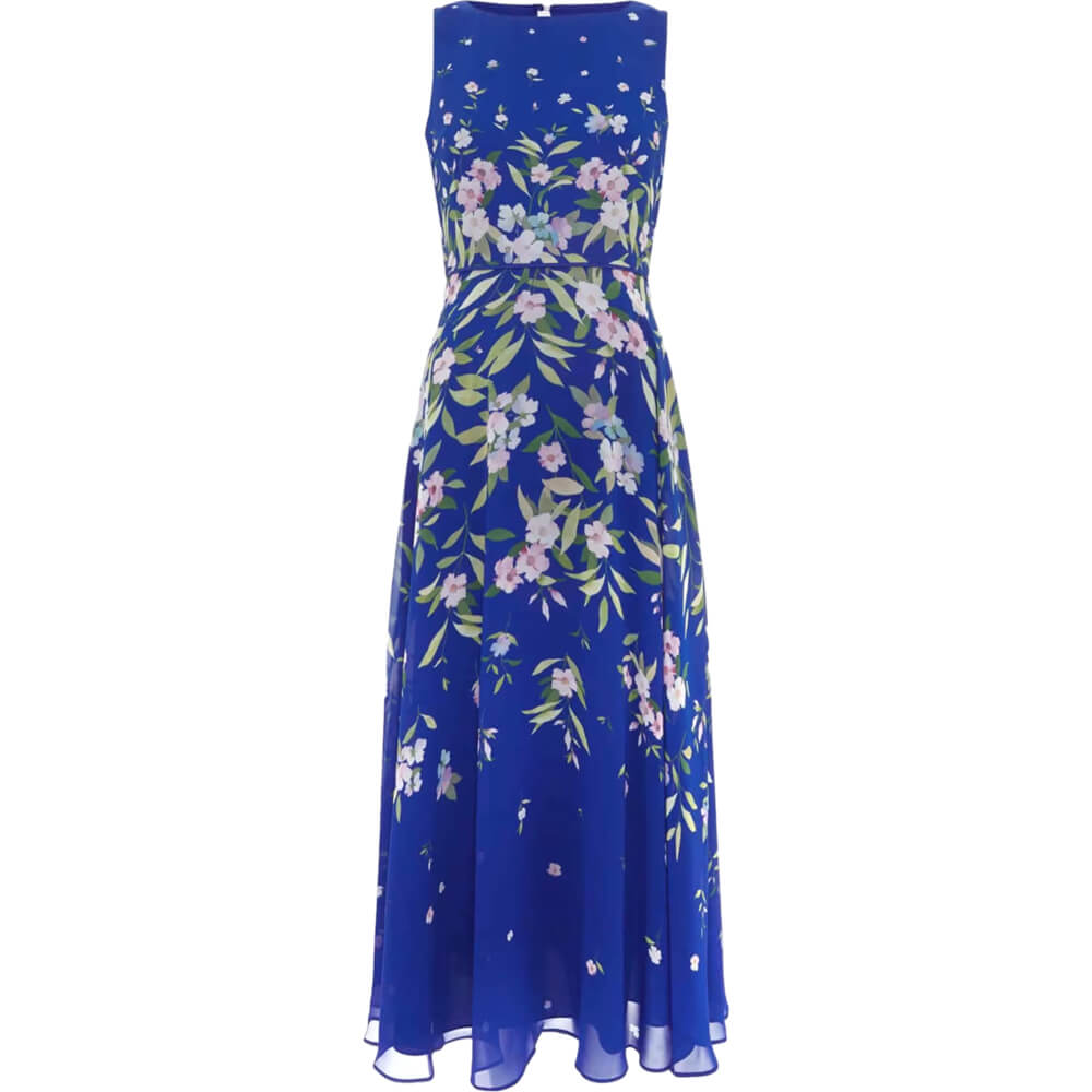 Hobbs Carly Floral Midi Dress | Jarrolds, Norwich