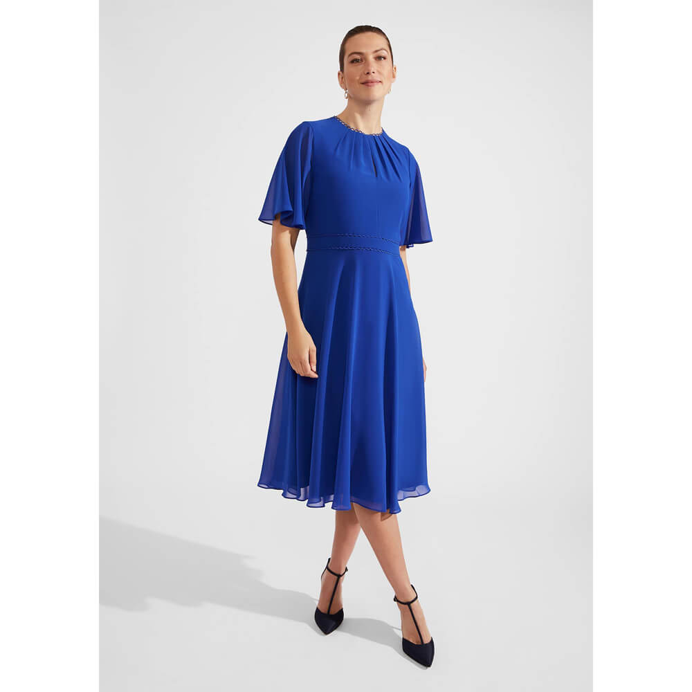 Hobbs Samara Fit And Flare Dress Jarrolds Norwich